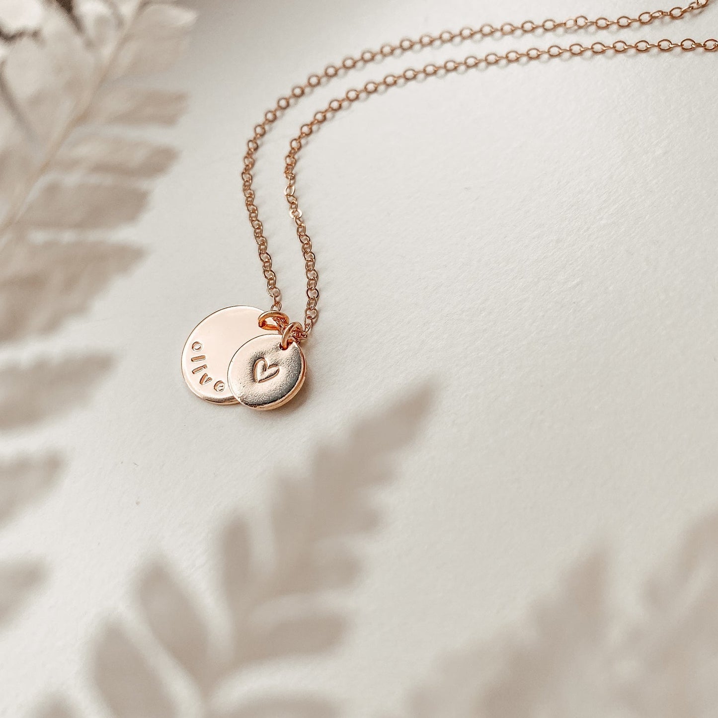 Medium & Small Pendant Necklace