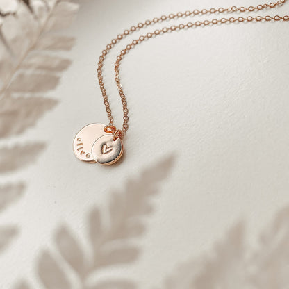 Medium & Small Pendant Necklace